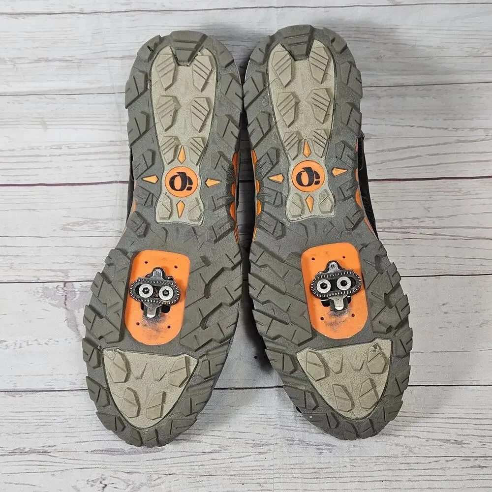 Pearl Izumi X-Alp Drift II Men's Cycling Trail Shoes Black Orange US 10.5 EU 44